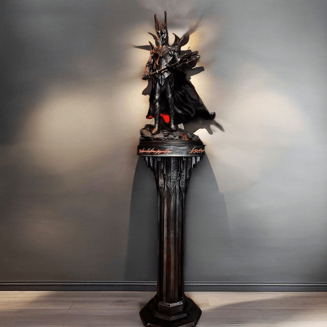 Socle colonne du Mordor pour figurines et statues - une création l'artelier de julien