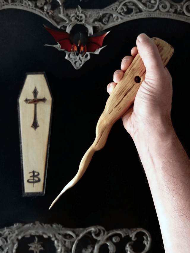 Réplique Artisanale du pieu "Mr. Pointu" de Buffy contre les Vampires - Réalisation sur commande