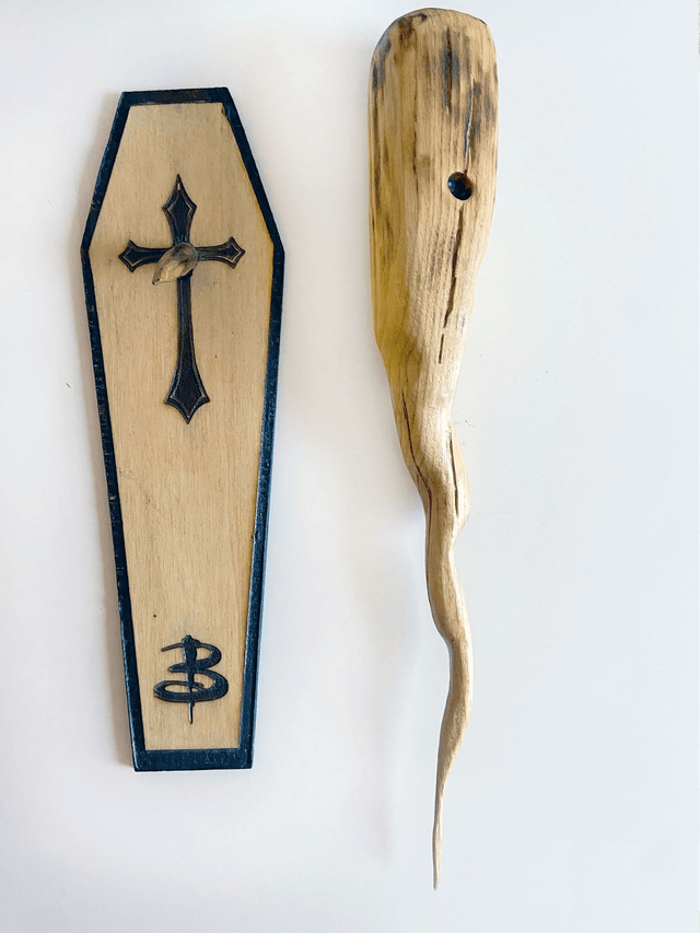 Réplique Artisanale du pieu "Mr. Pointu" de Buffy contre les Vampires - Réalisation sur commande