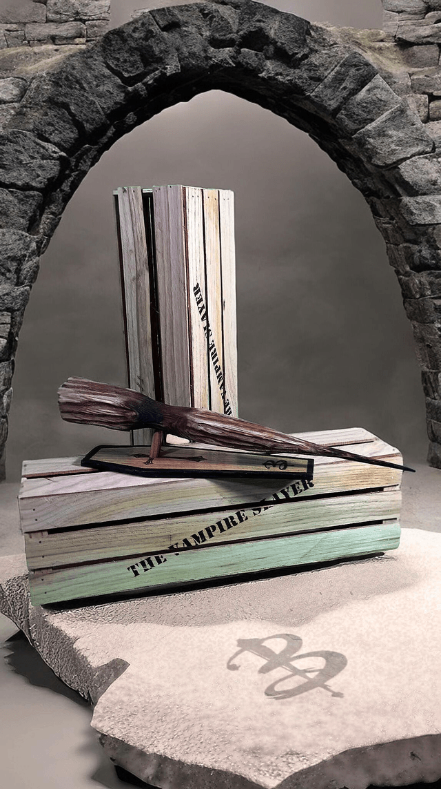 Réplique en bois du Pieu Personnel de Buffy inspiré de la série buffy the vampire slayers – l’artelier de Julien