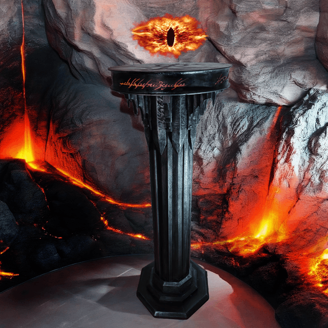 Socle colonne du Mordor pour figurines et statues - une création l'artelier de julien