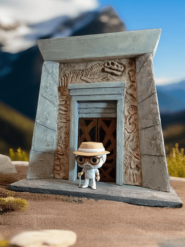 PARK Jurassic Porte du Visitor Center de 37cm- l&#039;ARTelier de Julien